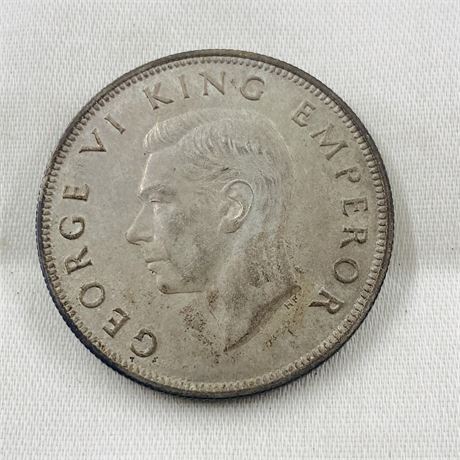 UNC 1940 New Zealand 1/2 Crown