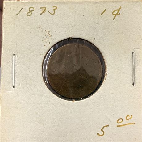 1873 Indian Head Penny