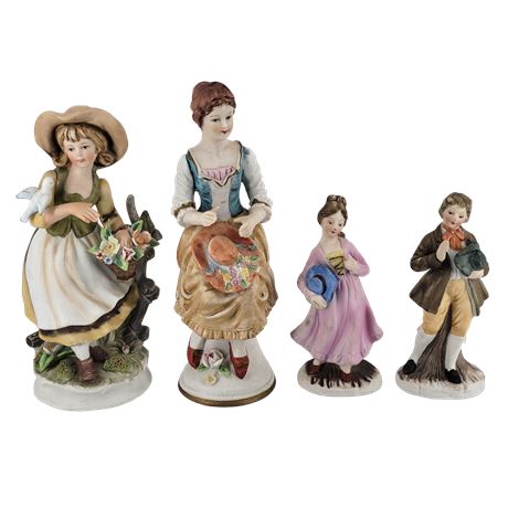 Golden Trust / Brinn's / Ceramica Creativa Victorian Figurines