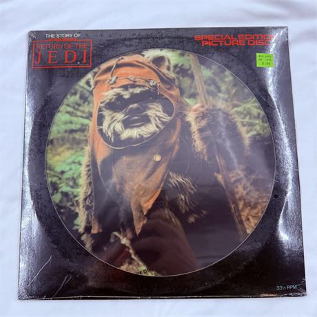 Return of the Jedi Picture Disc Vinyl Record - Factory Sealed