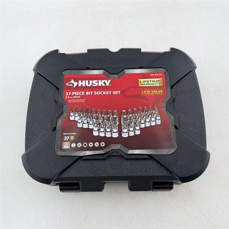 Husky 37pc Socket Set