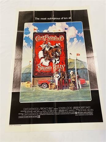 Bronco Billy Original 27x41 Movie Poster