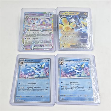 2025 Pokemon cards, Lot of 4