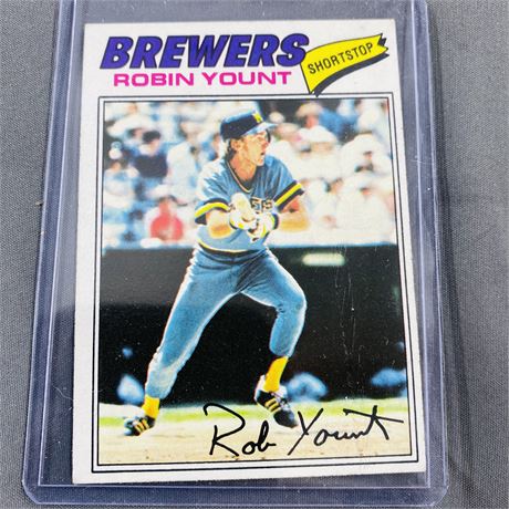 1977 Topps Robin Yount #635