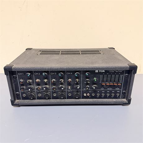 TOA Powered Mixer MX-104