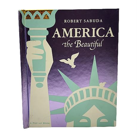 Signed "America The Beautiful" Pop-Up Book by Robert Sabuda