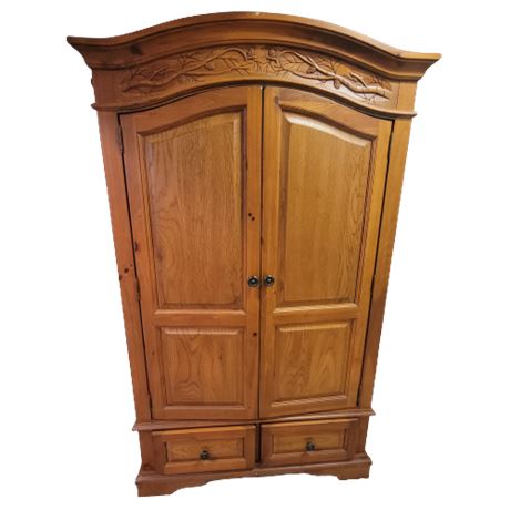 Broyhill Continental Tapestry Armoire