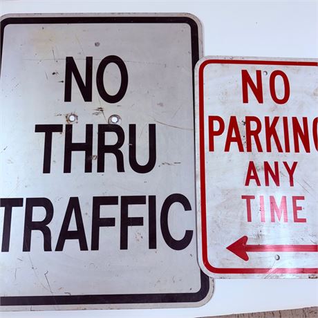 No Parking Signs