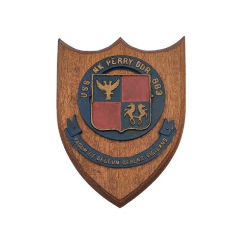 USS NK Perry Plaque