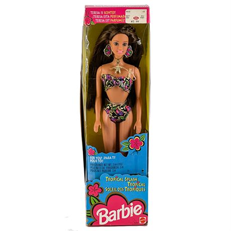 Tropical Splash Theresa Vintage Barbie Doll New in Box