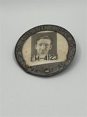 Humble oil and refining early vintage badge