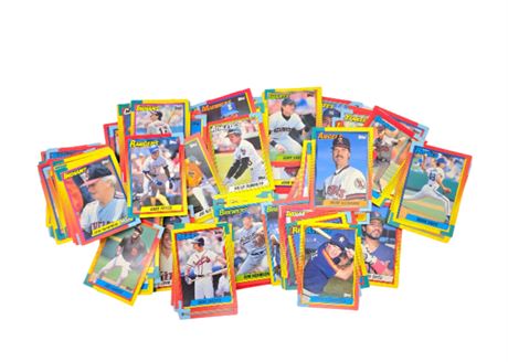 1990 Topps Baseball Cards--over 100 Cards