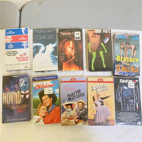 Sealed VHS Lot