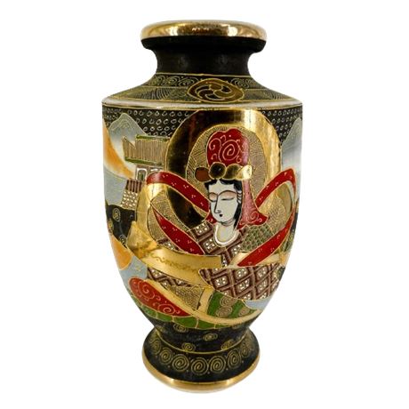 Mid-Century Japanese Satsuma Vase