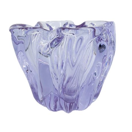 Vintage Tiffin Twilight Alexandrite Art Glass Vase