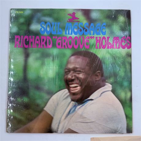 Richard Groove Holmes Soul Message Vinyl Record