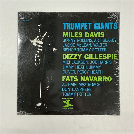 Miles Davis Dizzy Gillespie Fats Navarro Trumpet Giants Sealed Vinyl Record