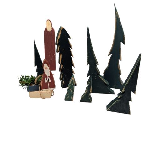 Wood Christmas Decor