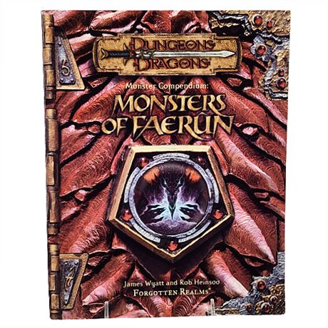 Dungeons & Dragons "Monster Compendium: Monsters of Faerun"