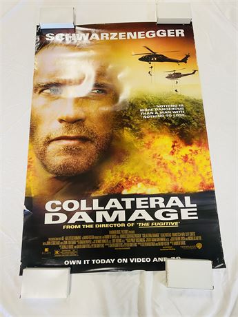 Collateral Damage Original 27x40 Movie Poster - ROLLED