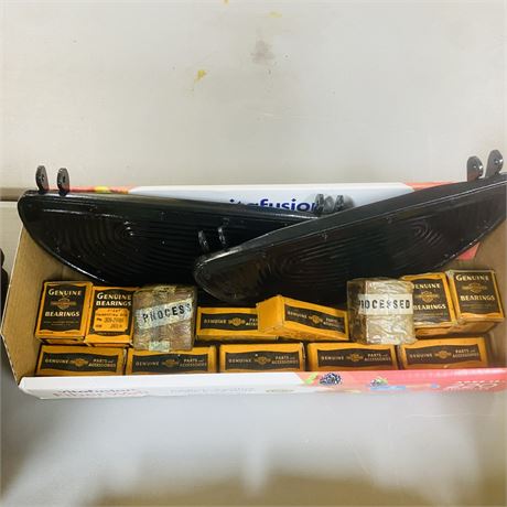 NOS WWII Military Surplus Harley Davidson Lot
