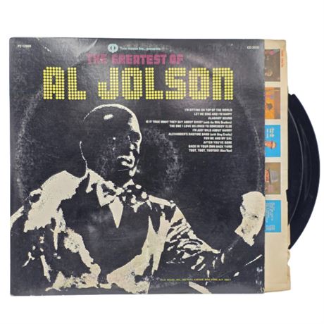 1975  Al Jolsen "The Greatest Of" 2 LP Set