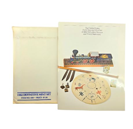 1982 Definitive Mint Set