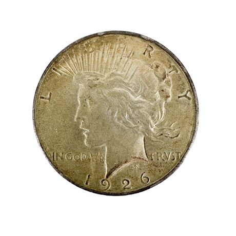 1926 D Silver Peace Dollar