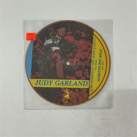 Judy Garland Picture Disc Vinyl Record