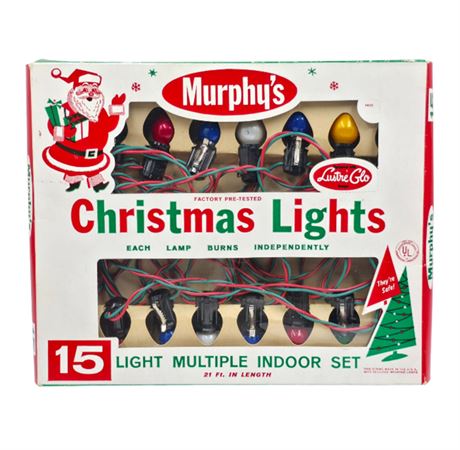 VTG Murphy's Indoor Christmas Lights