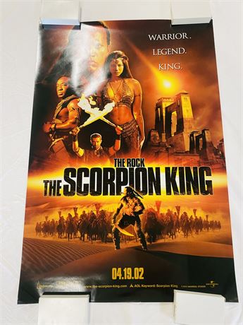 The Scorpion King Original DS 27x40 Movie Poster - ROLLED