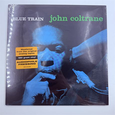 Sealed John Coltrane Blue Train Audiophile Vinyl Record