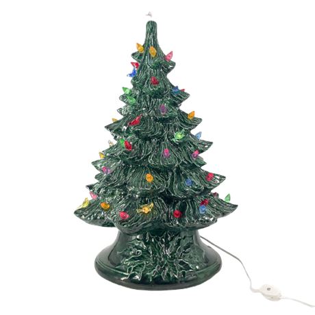 Vintage Ceramic Mold Christmas Tree