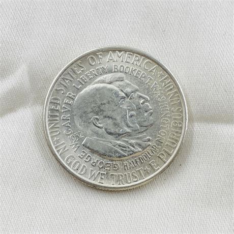 BU 1952-S George Washington Carver Half Dollar