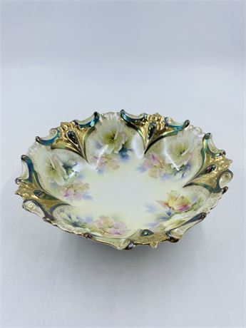 RS Prussia Hand Painted Dish
