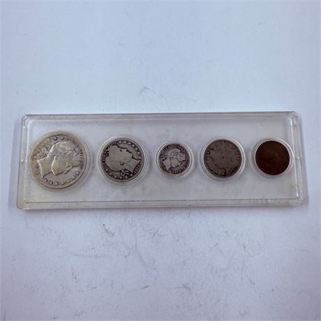 Barber Era US Coin Set