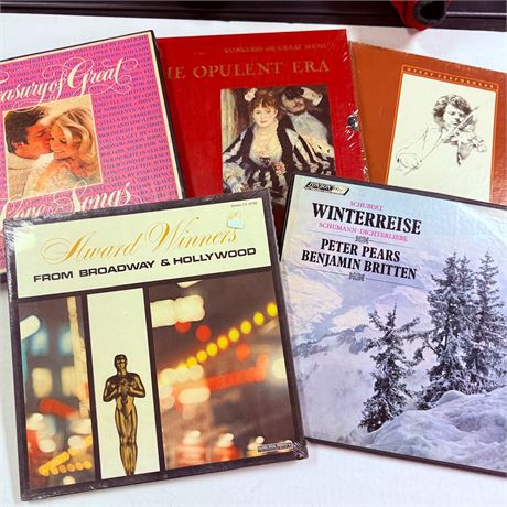 5 Vintage Vinyl Box Sets