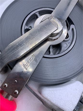NOS Lufkin 75’ Metal Gaging Measuring Tape