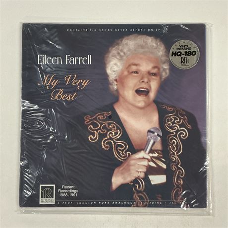 Eileen Farrell My Very Best Sealed Vinyl Record