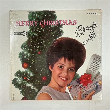 Brenda Lee Merry Christmas Sealed Vinyl Record