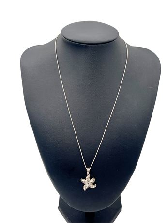 Star Fish Charm - Sterling Silver