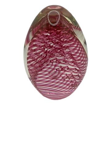 Art glass paper weight