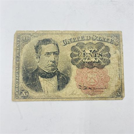10 Cent Fractional Note