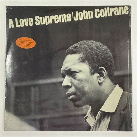 John Coltrane A Love Supreme Sealed Vinyl Record