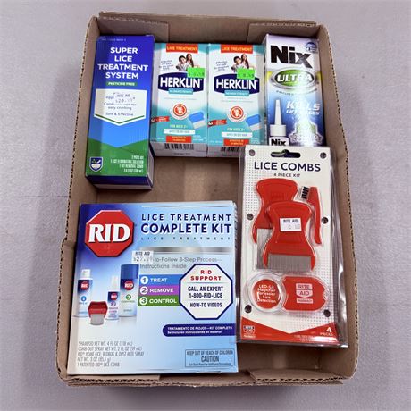 New Lice + Bedbug Killer Lot