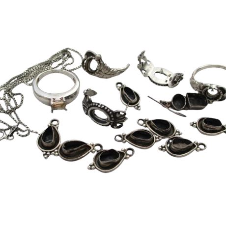 27.3 Grams of Scrap 925 Sterling Silver