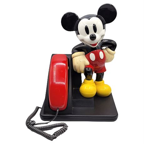 Vintage 90s AT&T 210 Mickey Mouse Phone