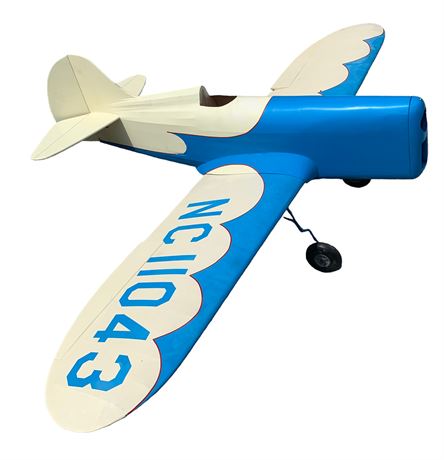 HUGE 79” RC Airplane Aviation Flying Man-Cave Decor