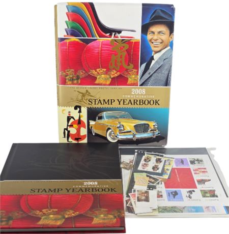 2008 Commemorative Stamp Yearbook - Unused