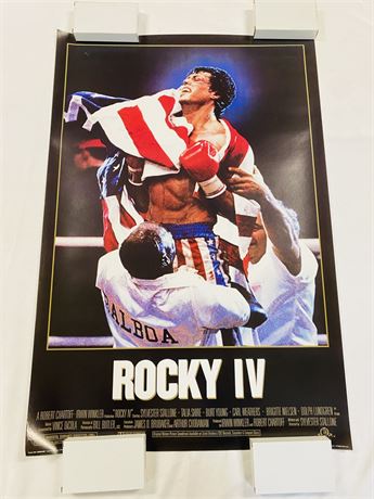 Rocky IV Movie Poster - Rolled, Unused